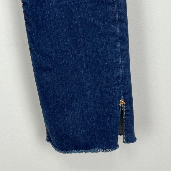 Frame Denim Womens Le High Rivet Ankle Straight Leg Jeans Mano Wash size 25 - Picture 7 of 15